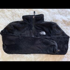 North Face Fuzzy Black Jacket